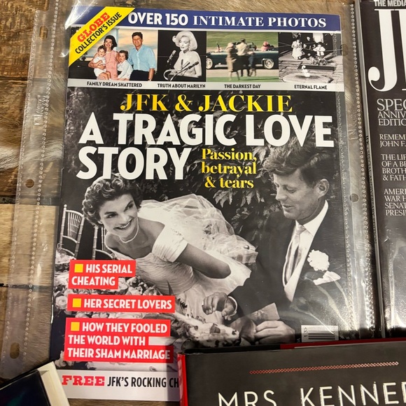 Lot of 10 Historical Books Kennedy Political JFK Jacqueline Kennedy - Picture 4 of 12